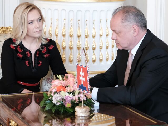 Denisa Saková, Andrej Kiska