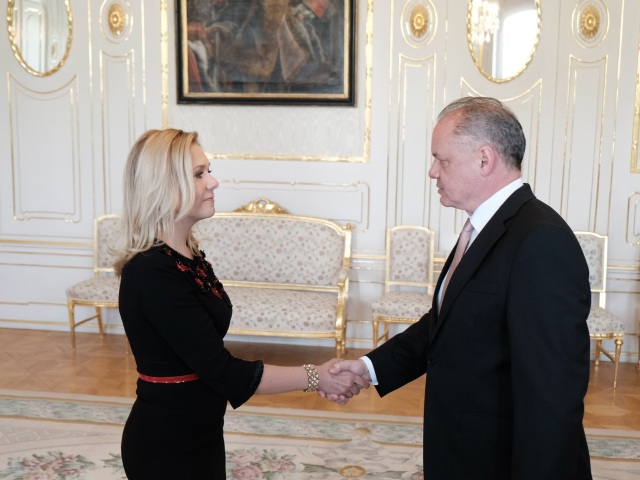 Denisa Saková Andrej Kiska