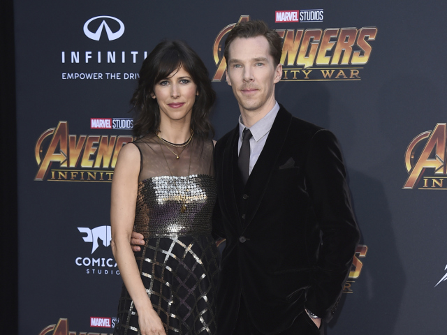 Herec Benedict Cumberbatch (predstaviteľ Doktora Strangea) a jeho manželka Sophie Hunter.