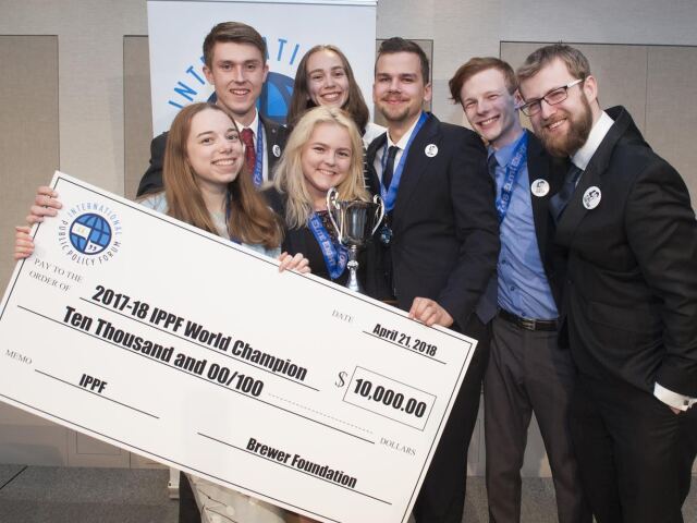 LEAF Academy students won IPPF4
