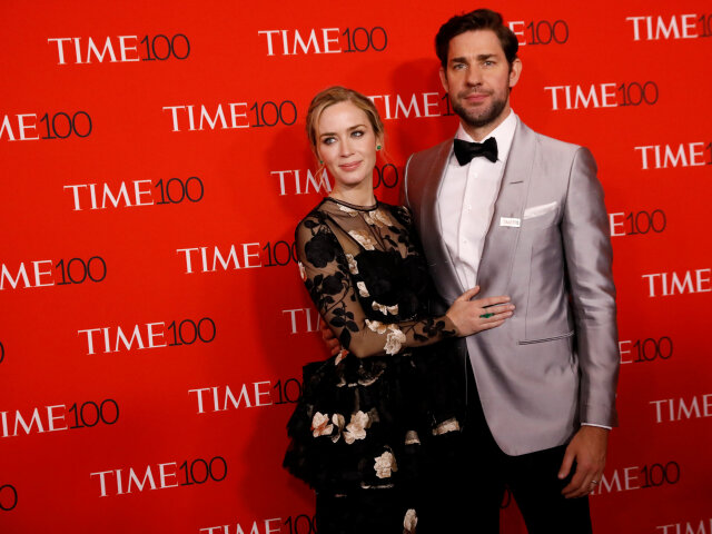 Herečka Emily Blunt a jej manžel John Krasinski.