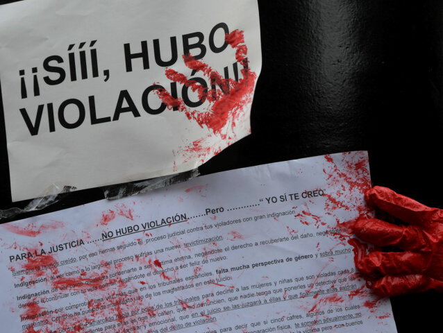 Španielsko, protest, súd, znásilnenie