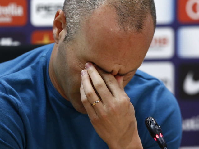 Barcelona Iniesta Futbal