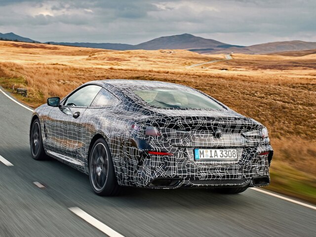 BMW 8 - testy 2018