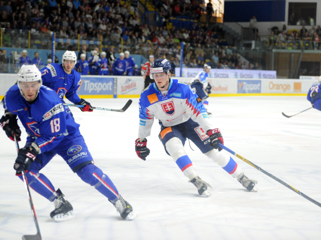 HOKEJ: Slovensko - Francúzsko Bakoš