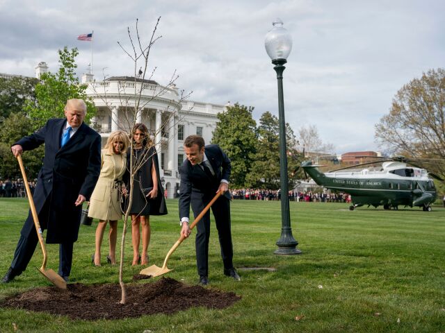 Trump Macron strom