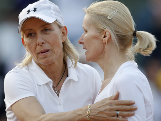 Martina Navrátilová, Jana Novotná