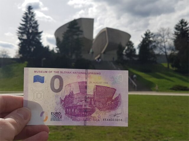 nulová eurobankovka
