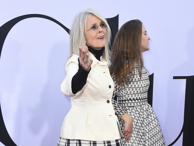 Herečka Diane Keaton na premiére filmu Book Club.