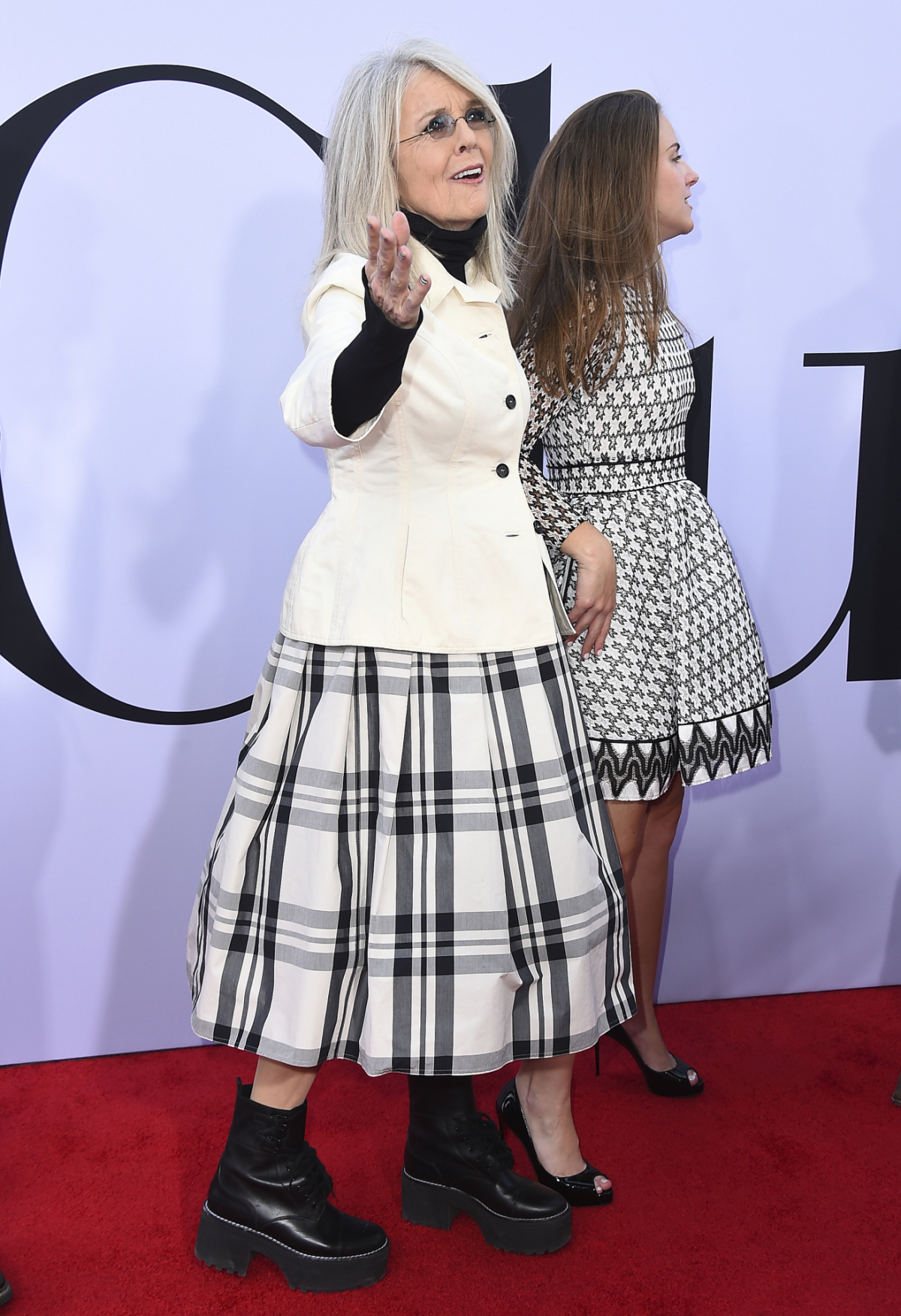 Herečka Diane Keaton na premiére filmu Book Club.
