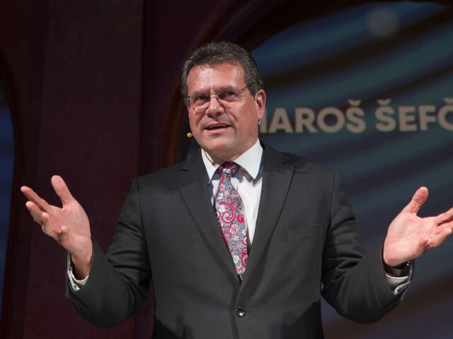 Eurokomisár Maroš Šefčovič