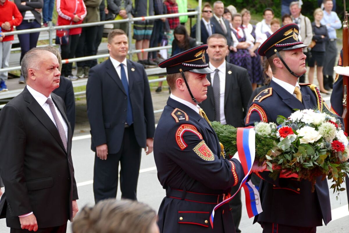 SR II. svetová vojna výročie prezident Kiska Makov ZAX