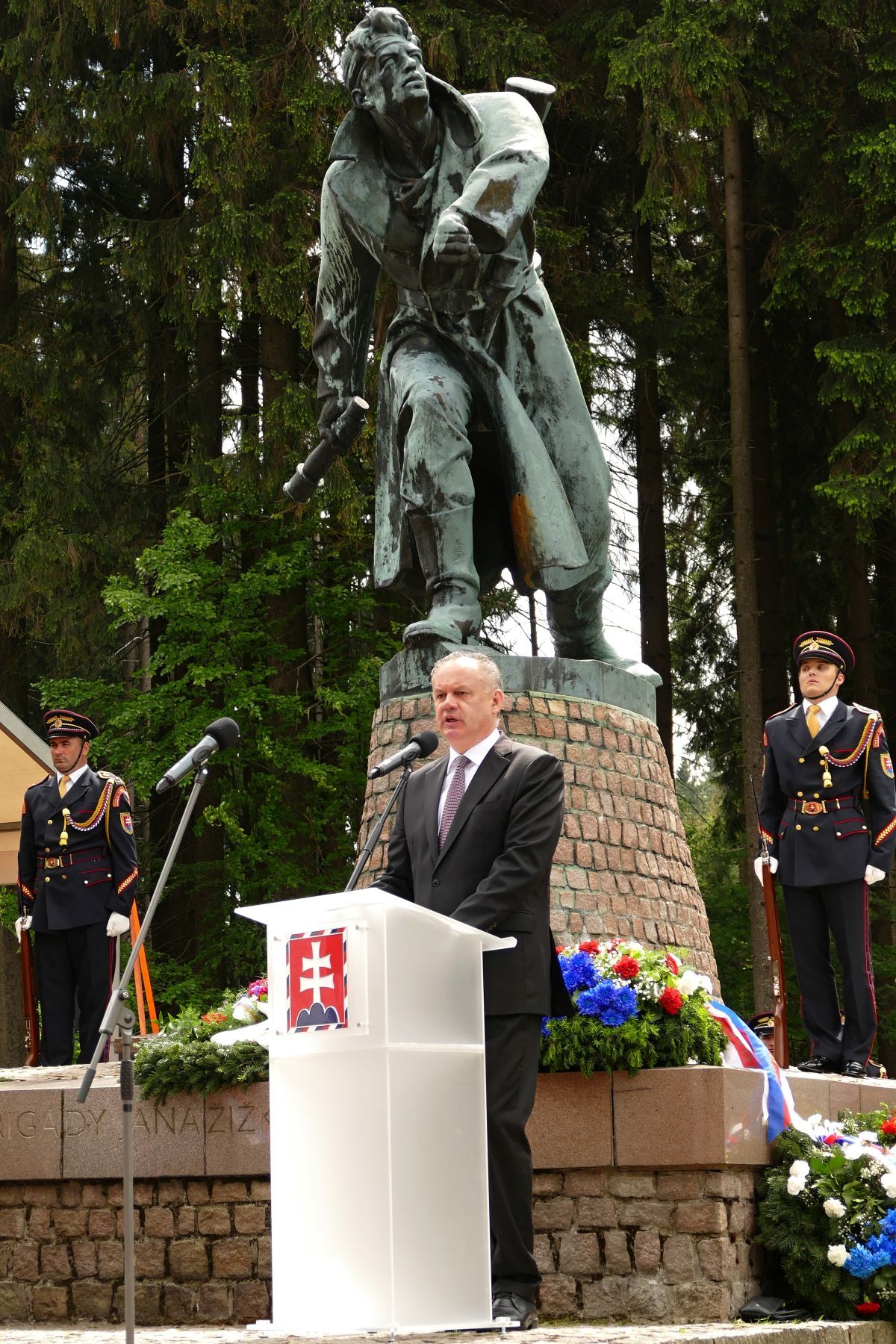 SR II. svetová vojna výročie prezident Kiska Makov ZAX