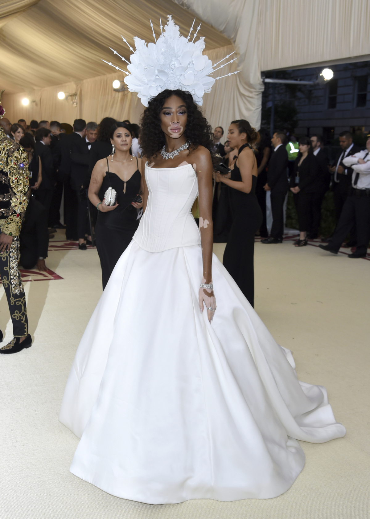 Topmodelka Winnie Harlow.