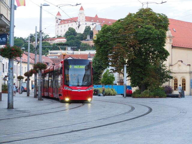 bratislava, električka