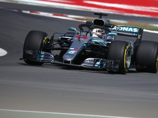 Spain F1 GP Auto Racing Hamilton