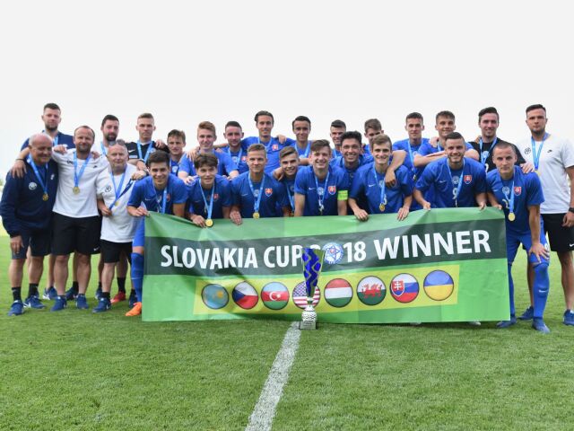 SR futbal U18 Slovakia Cup Slovensko Česko finále BAX