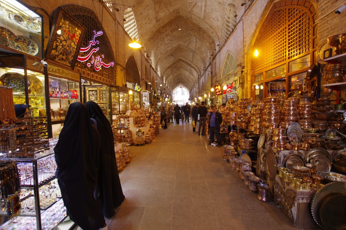 Irán, bazár