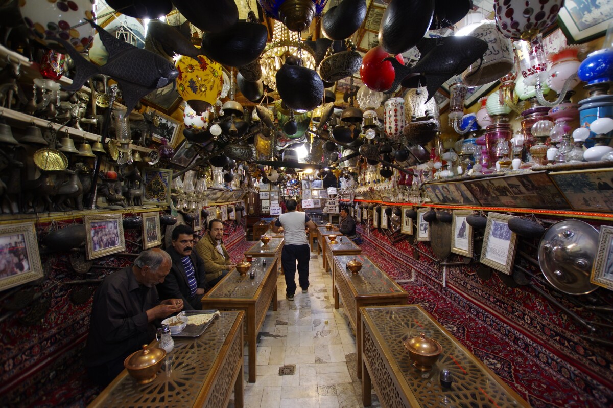 Irán, bazár