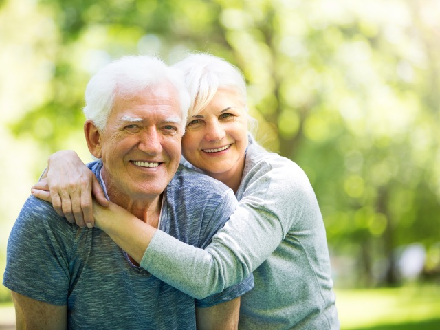 dôchodca, dôchodok, senior, pár
