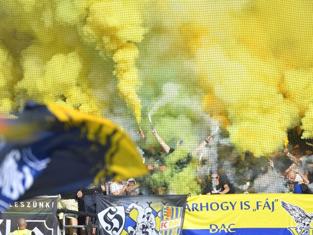 SR Futbal FL 9. kolo Nadstavba DAC Slovan fanúšikovia
