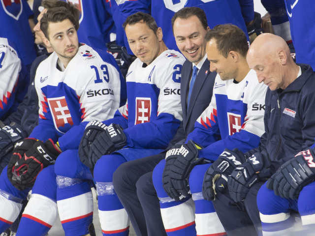 Dánsko Kodaň MS2018 Hokej A Repre Fotenie šatan