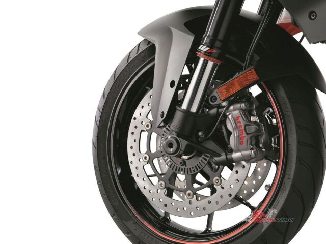 KTM - autonómne brzdy