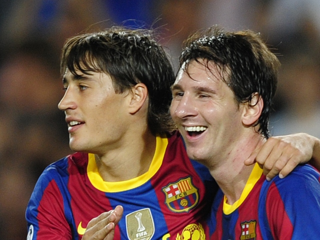 Bojan Krkič, Lionel Messi