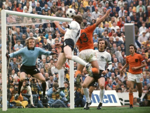 Franz Beckenbauer, Sepp Maier, Johan Cruyff, Berti Vogts