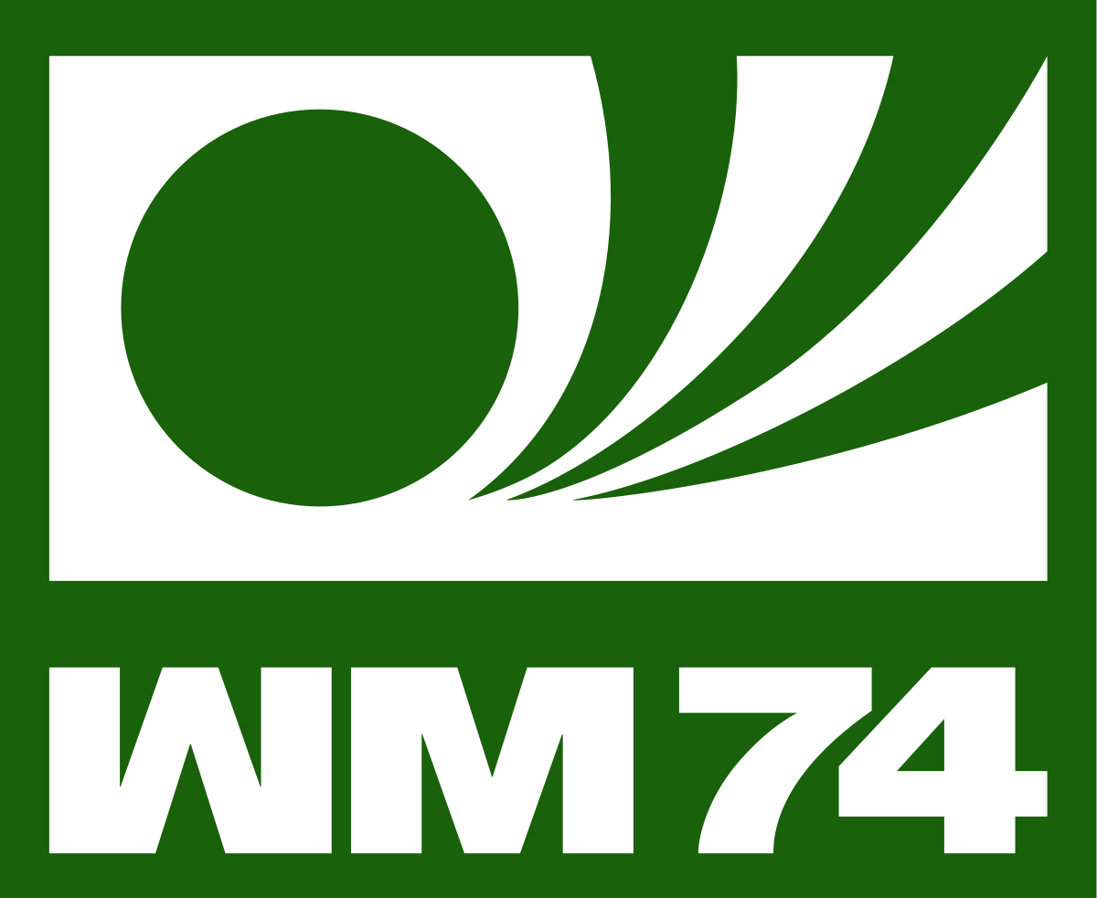 Logo MS 1974.