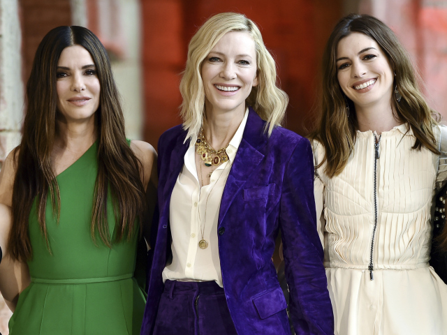 Sandra Bullock, Cate Blanchett a Anne Hathaway 