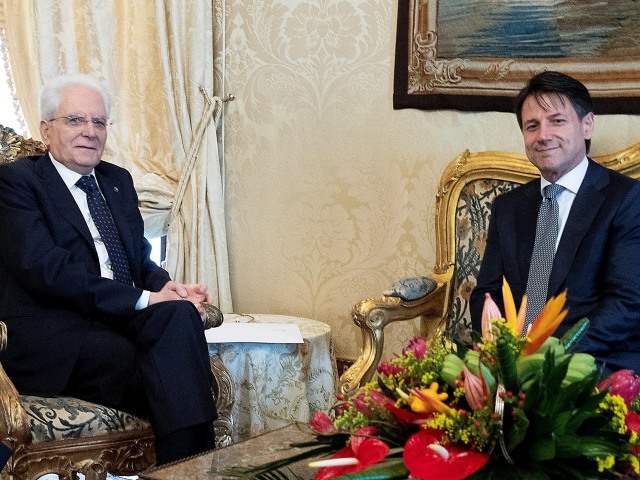 Sergio Mattarella Giuseppe Conte