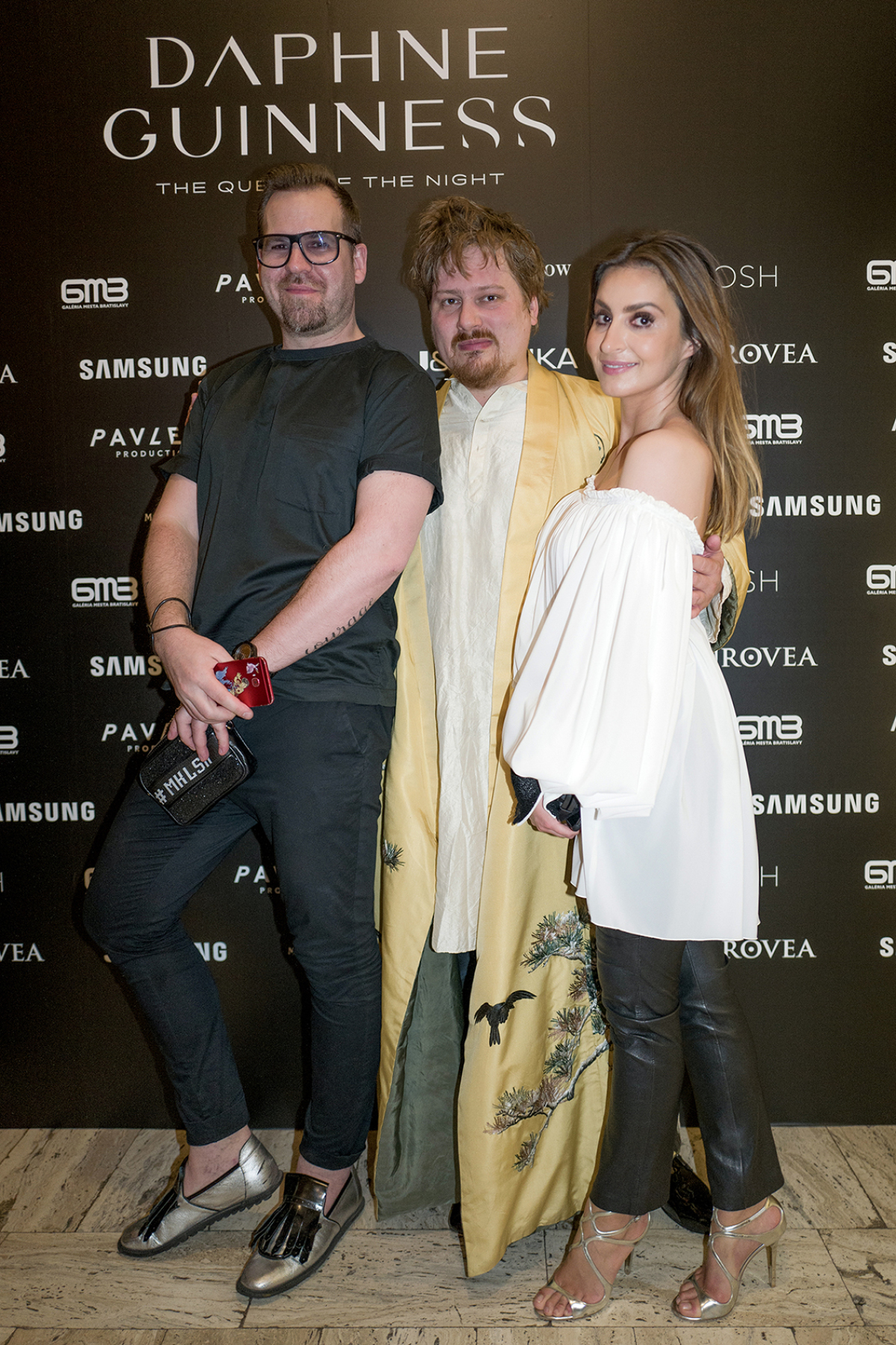 Fero Mikloško (vľavo), Boris Hanečka a moderátorka Lucia Wirthová
