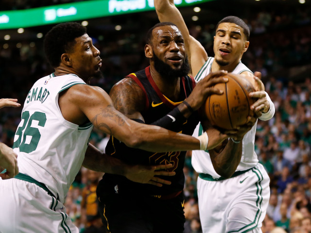 LeBron James, Jayson Tatum, Marcus Smart