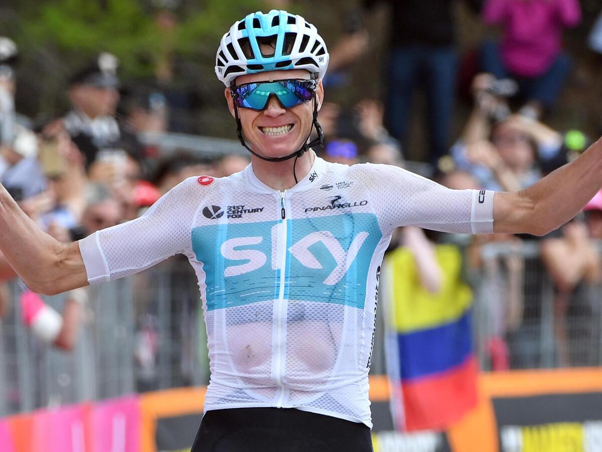 Taliansko Cyklistika Giro d'Italia 19. etapa Froome