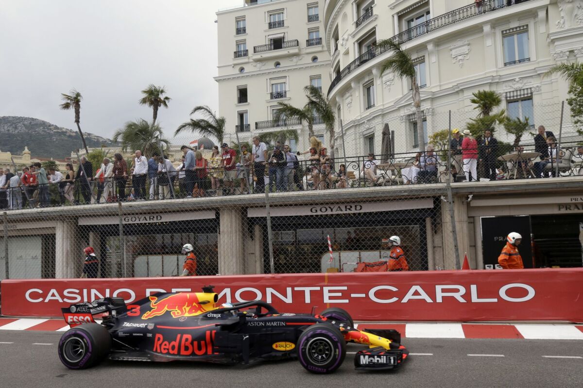 Monaco F1 GP Auto Racing