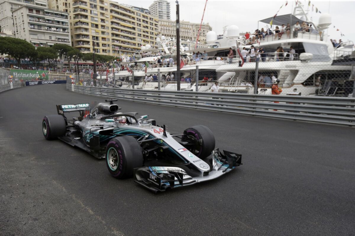 Monaco F1 GP Auto Racing