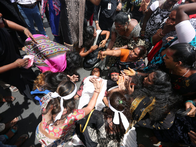 India, protest, transrodové osoby