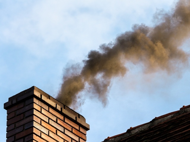 smog, dym, komín