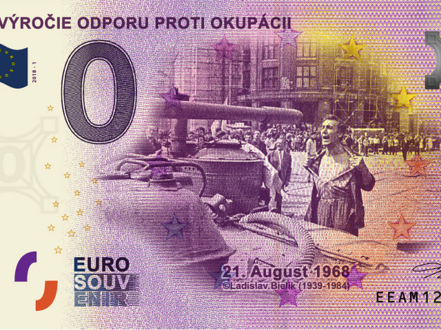 euro, okupácia, bankovka