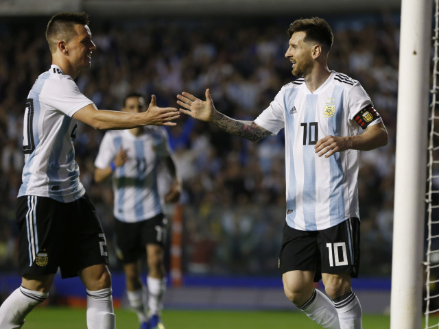 Messi Argentína futbal MS