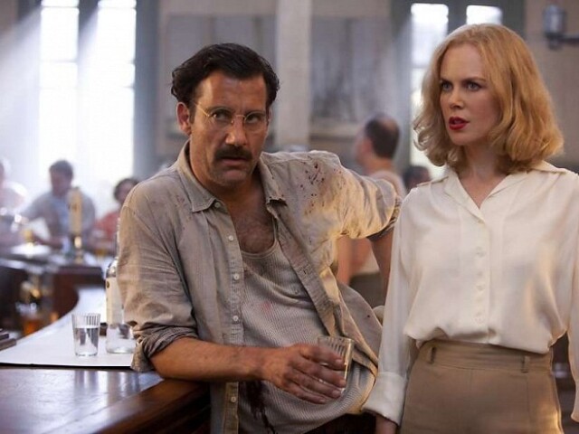 Clive Owen ako Ernest Hemingway and Nicole Kidman ako Martha Gellhornová.