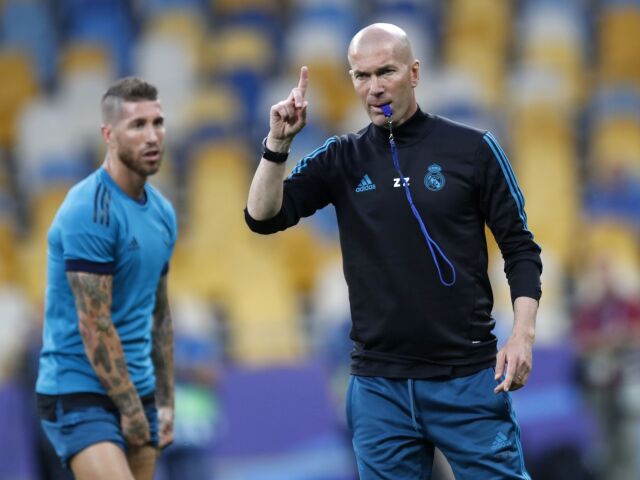 Španielsko Futbal Real Madrid Zidane tréner koniec