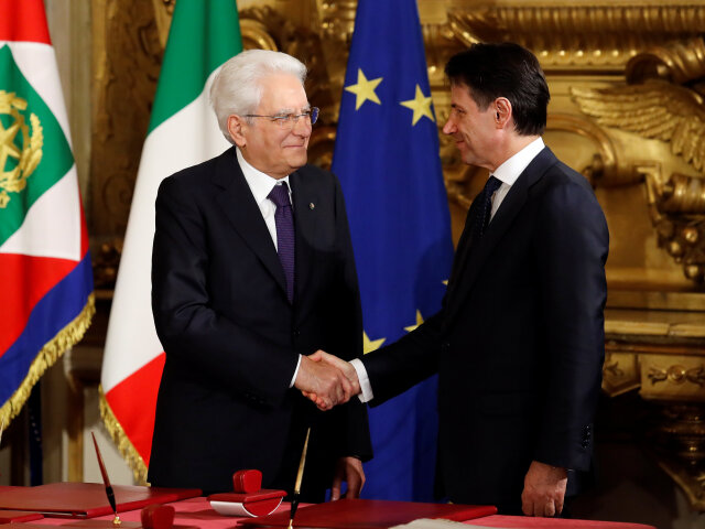 Giuseppe Conte, Sergio Mattarella