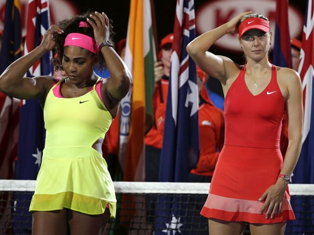 Serena Williamsová, Maria Šarapovová