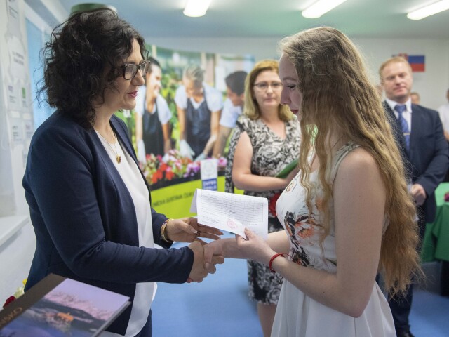 Malinovo Lubyová SOŠZ Vysvedčenie maturita
