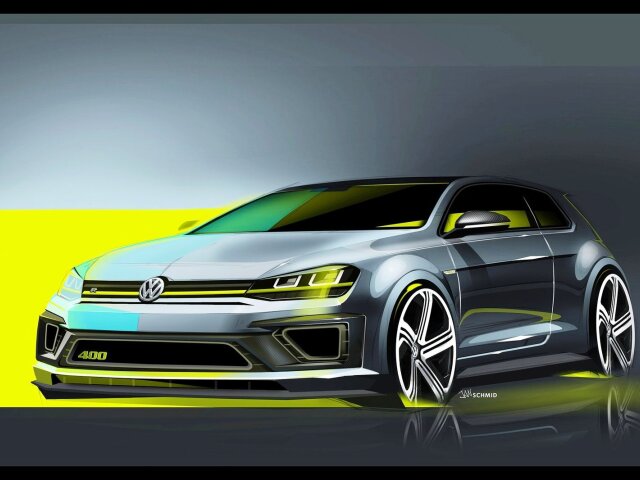 VW Golf R 400 Concept - 2014