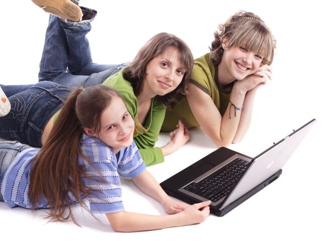 internet, deti