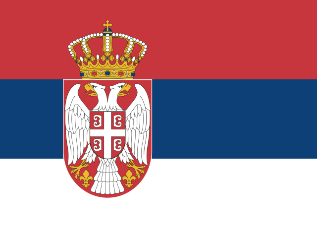 srbsko vlajka