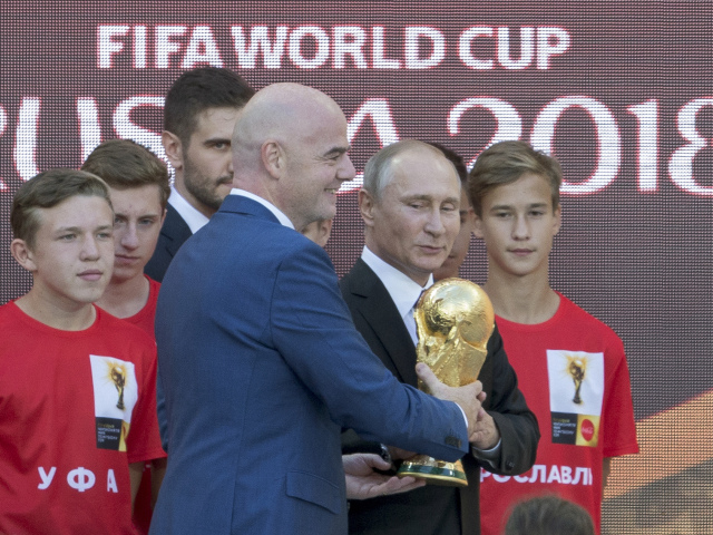 Vladimir Putin, Gianni Infantino